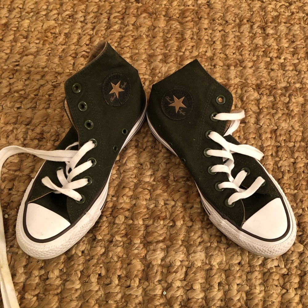 Converse hunter green